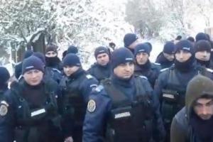 Jandarmi la Rusanesti sursa: digi24.ro