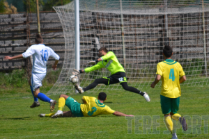 Golul inscris de Cpatana a dus la eliminarea Sportingului din Cupa Romaniei.  foto:teresport