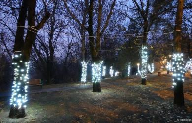 Turnu Magurele - Traditia locului: Iluminatul festiv e superb, dar lipseste cu desavarsire