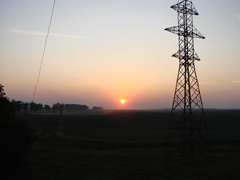Fotografie facuta de pe Podul de Fier