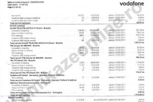 Factura telefonica a lui L.Dragnea, de unde se observa ca a vorbit pe telefonul platit din bani publici, in timp ce se afla in Brazilia, Germania si Portugalia. foto:kamikaze.ro