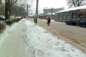 Strada Praporgescu, abia asfaltata, are o canalizare cu probleme