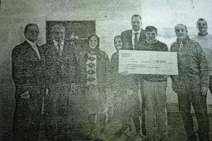 N.Mohanu, pensionarul din fruntea orasului.