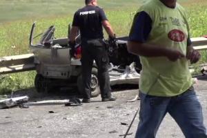 Doi soti din Turnu Magurele au murit intr-un cumplit accident in localitatea Nades din Mures.
