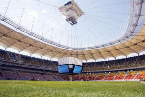 Romania are stadion, echipa, nu.