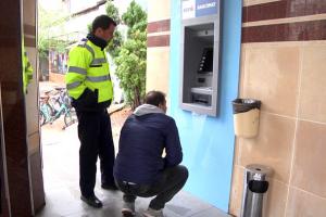 Bancomat cu probleme.