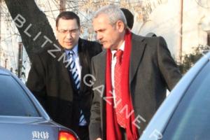 L.Dragnea si V.Ponta, unul mai negru decat celalalt. foto:blitzmagazine.ro