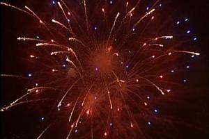 Foc artificii.