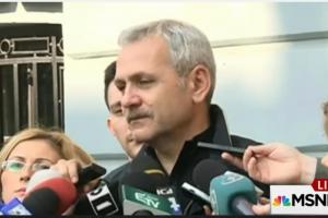 Coruptul Dragnea a fost facut muci la o mare televiziune americana.