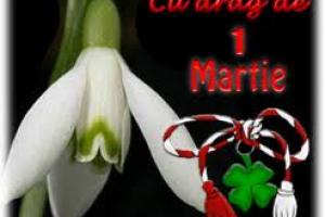 Un martisor pentru toti cititorii.