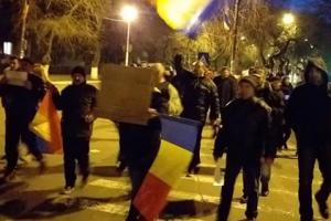 Protest la Turnu Magurele.