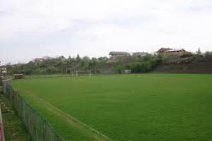 Stadionul din Popesti-Leordani, locul de desfasurare al meciului