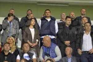 Tribuna oficiala la Turris - Craiova. sursa: gsp.ro
