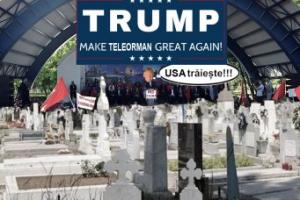 Donald Trump a castigat alegerile la Teleorman cu 140%