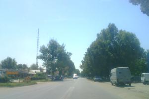 Soseaua Alexandriei din Tr. Magurele, locul unde isi are sediul Gina Impex.