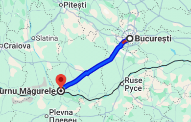 Utilul cu plăcutul - București - Turnu Măgurele - cel mai rapid traseu către mâncare ieftină și buna, dar și pentru o plimbare in natura și o istorie locală interesanta