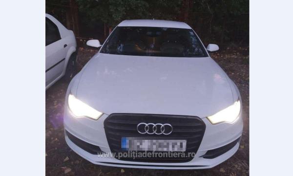 Autoturismul confiscat.